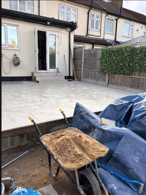 After — finished patio